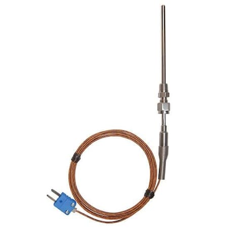 Digi-Sense Type-T PipeFTg Probe SS Handle Mini-Conn 08500-70
